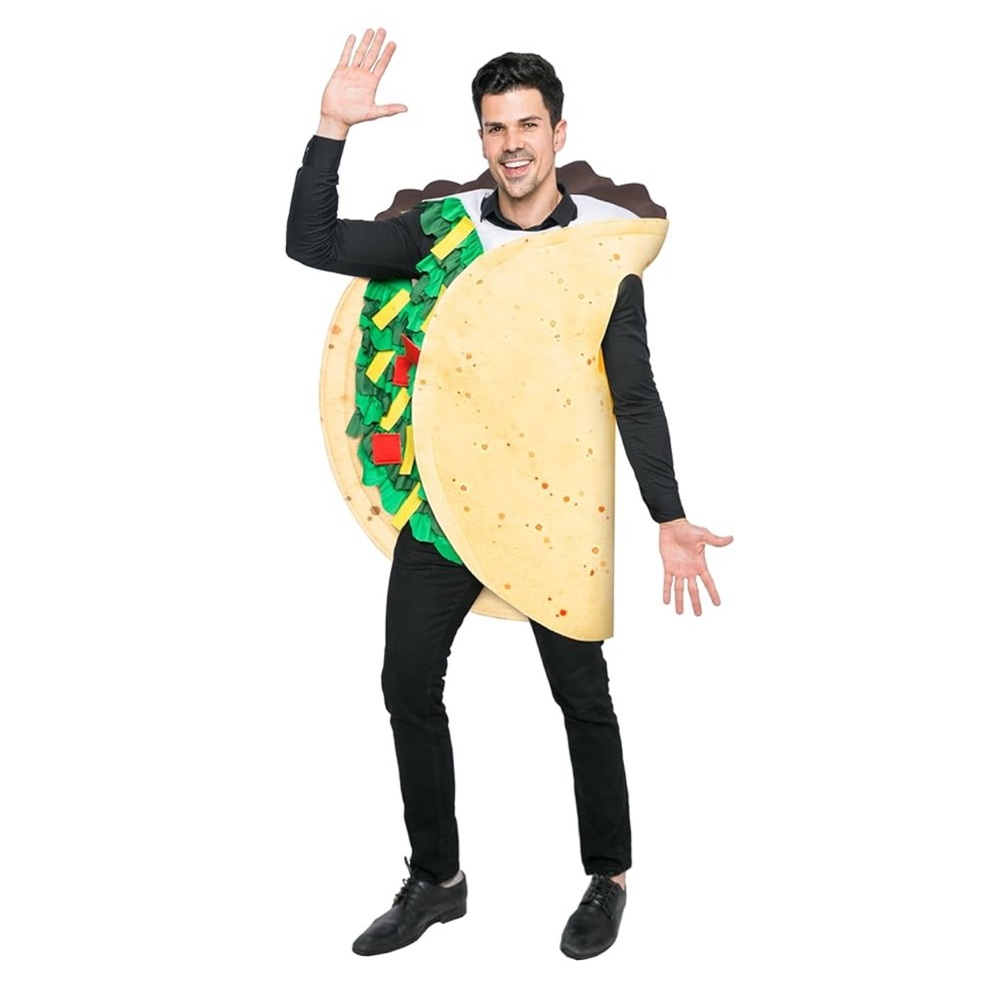 Spooktacular Creations Taco Costume One Size Halloween Cosplay Funny